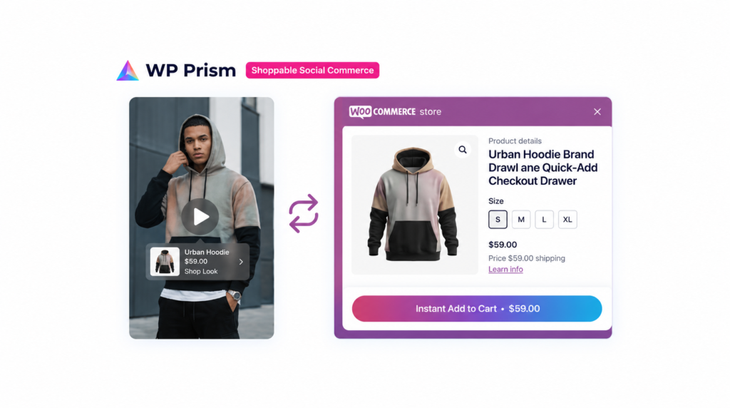 Shoppable Social Feed & Reels